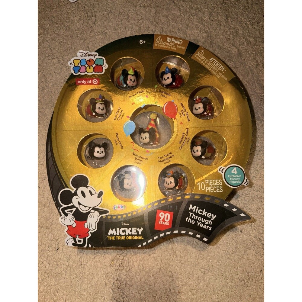 Disney Mickey Mouse 90th Anniversary Tsum Tsum Set Of 9 Target Exclusive